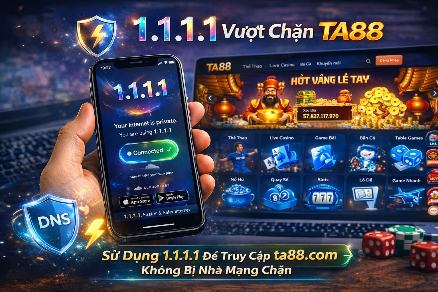 1111 vượt chặn ta88